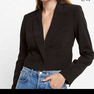Express Women's Classic Black Blazer